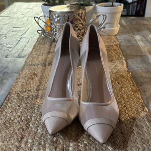 Paolo Nude Mesh Women's Heels